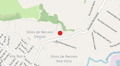 Mapa de Sítio Recreio Denise