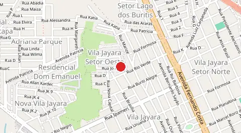 Mapa de Vila Nova Jaiara
