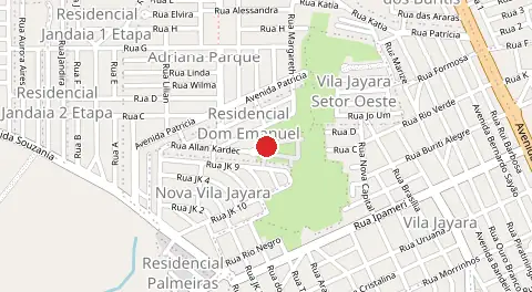 Mapa de Residencial Paula Lorrany