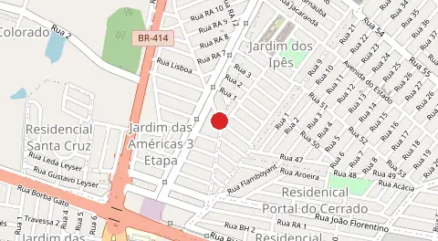 Mapa de Jardim América III Etapa