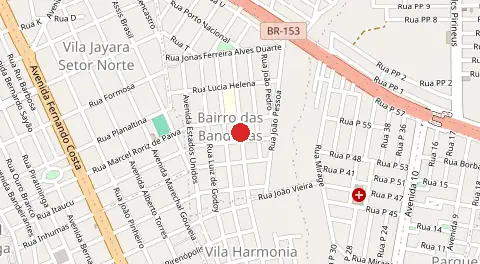 Mapa de Bairro das Bandeiras