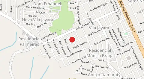 Mapa de Nova Vila Jaiara