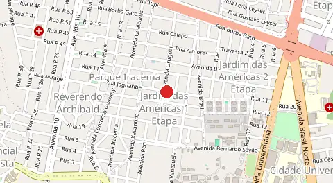 Mapa de Jardim das Américas I Etapa