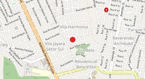 Mapa de Residencial Villa Bella