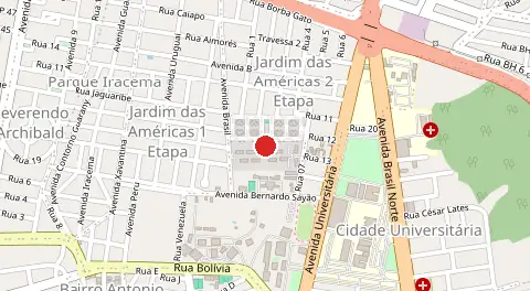 Mapa de Jardim das Américas