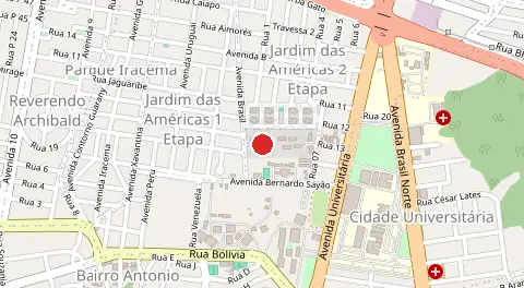 Mapa de Jardim das Américas II Etapa