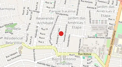 Mapa de Parque Iracema