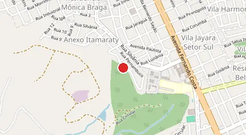 Mapa de Anexo Itamaraty