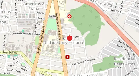 Mapa de Cidade Universitaria