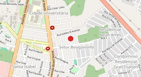 Mapa de Bougainvillle