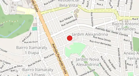 Mapa de Alexadrina