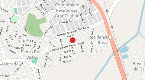 Mapa de Boa Vista