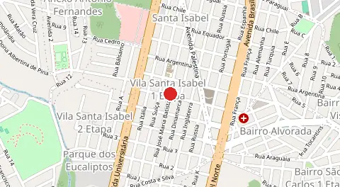 Mapa de Santa Izabel