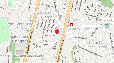 Mapa de Santa Isabel