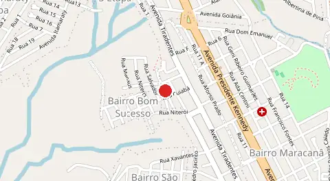 Mapa de Vila Santa Helena