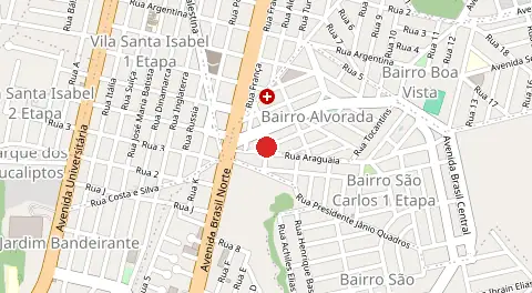 Mapa de Alvorada