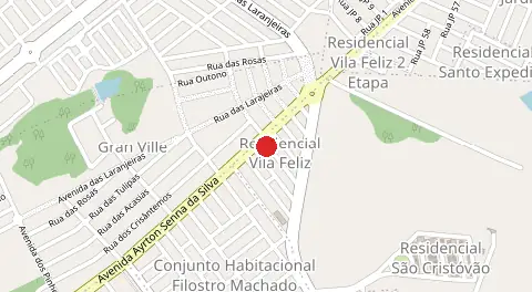Mapa de Residencial Vila Feliz 1