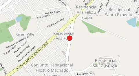 Mapa de Vila Feliz