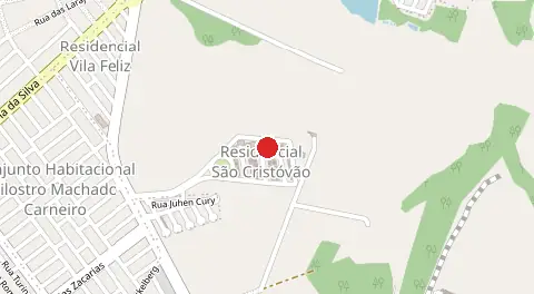 Mapa de Residencial São Cristóvão