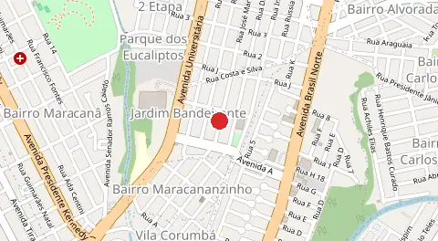 Mapa de Jardim Bandeirante