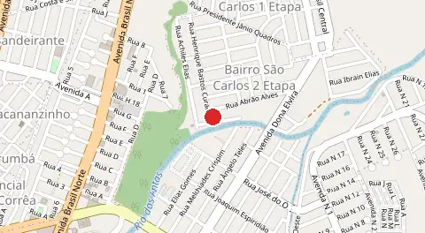 Mapa de Bairro São Carlos