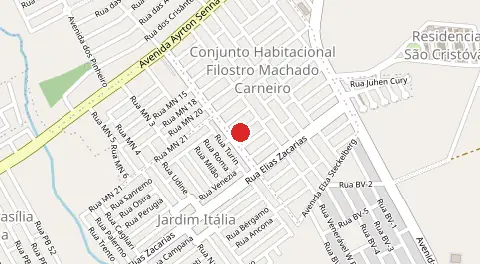 Mapa de Conjunto Habitacional Filostro Machado