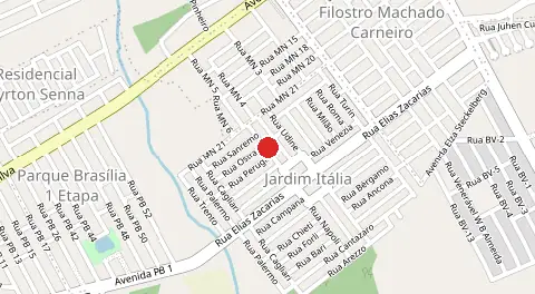 Mapa de Jardim Italia