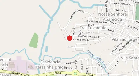 Mapa de Frei Eustaquio