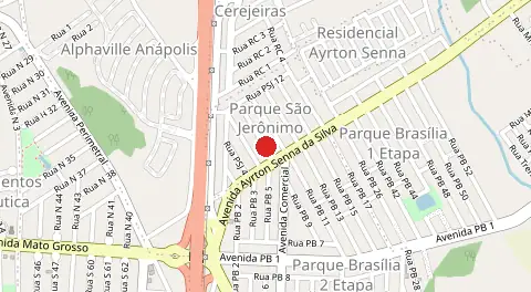 Mapa de Parque São Jerônimo