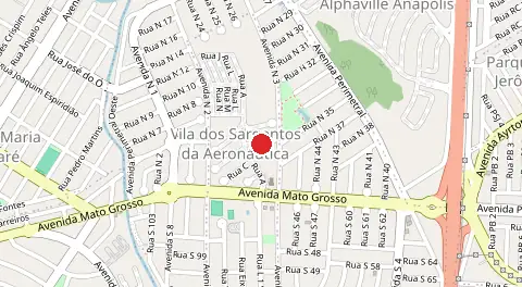 Mapa de Vila dos Sargentos
