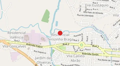 Mapa de Residencial Teresinha Braga
