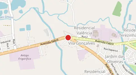 Mapa de Avenida Goias