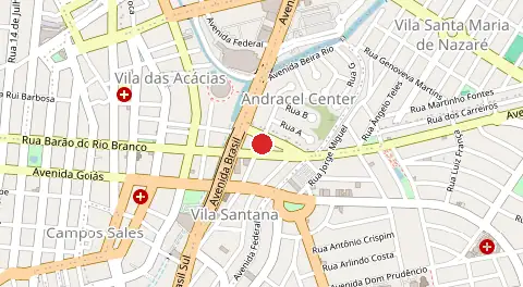 Mapa de Vila Santana