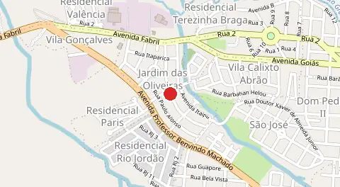 Mapa de Jardim das Oliveiras