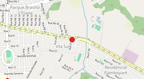 Mapa de Vila Sul