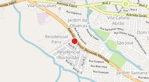 Mapa de Residencial Paris