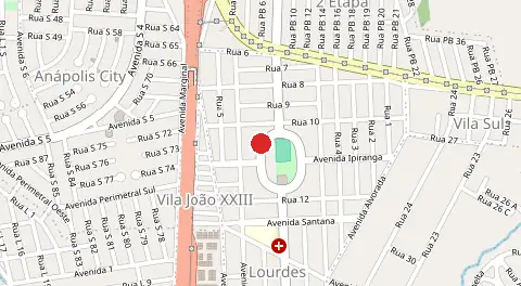 Mapa de Bairro de Lourdes