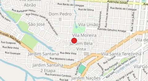 Mapa de Bela Vista