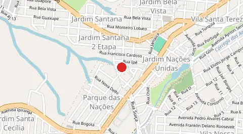 Mapa de Vila Residencial Pedro Ludovico