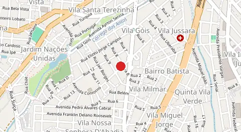 Mapa de Vila Gois