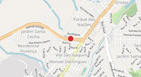 Mapa de Parque das Nações