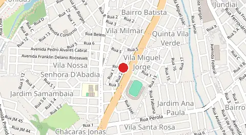 Mapa de Vila Miguel Jorge