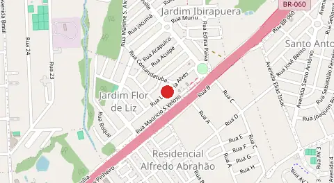 Mapa de Jardim Flor de Liz