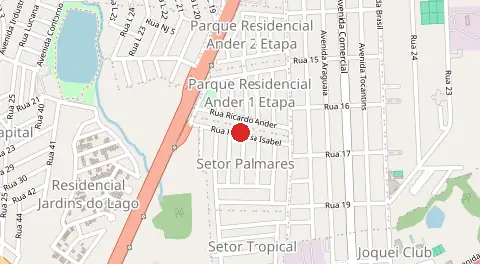 Mapa de Jardim Palmares