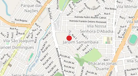 Mapa de Jardim das Samambaias