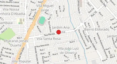 Mapa de Jardim Ana Paula