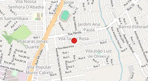 Mapa de Vila Santa Rosa