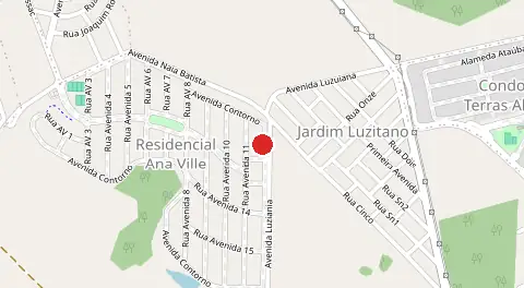 Mapa de Residencial Anaville