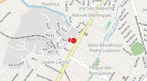 Mapa de Jardim Calixto
