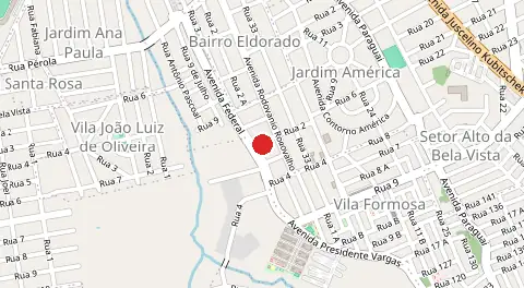 Mapa de Jk Setor Oeste